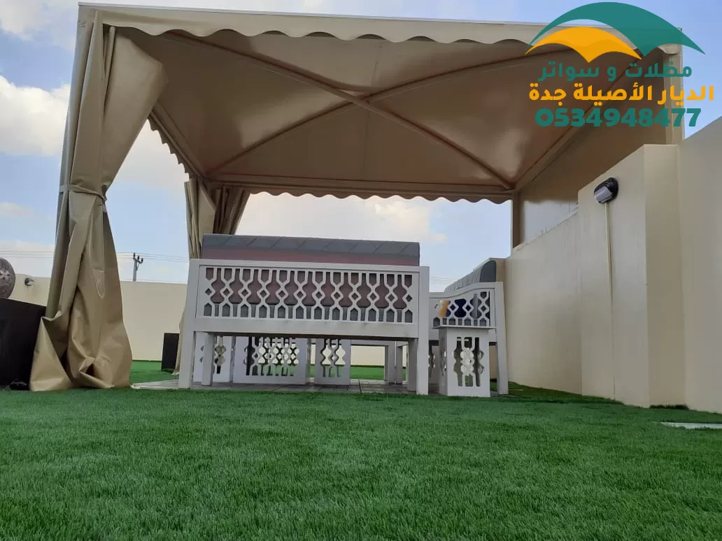 مظلات منزليه للحدائق