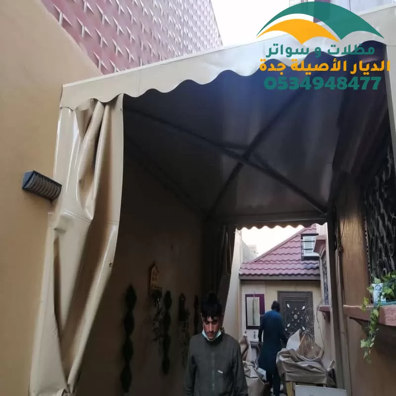 تفصيل مظلات قماش