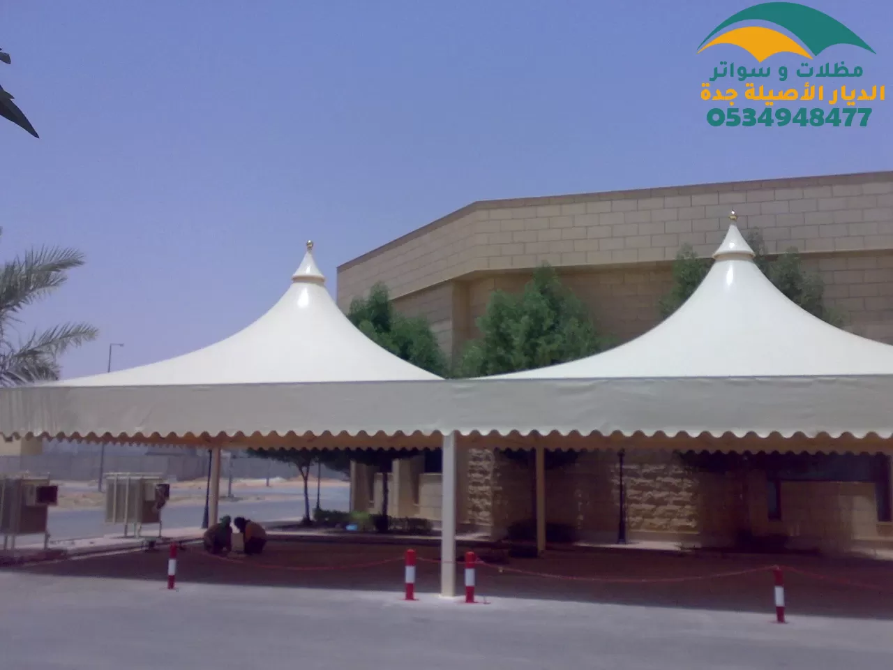 تركيب مظلات ساحات المساجد في جدة