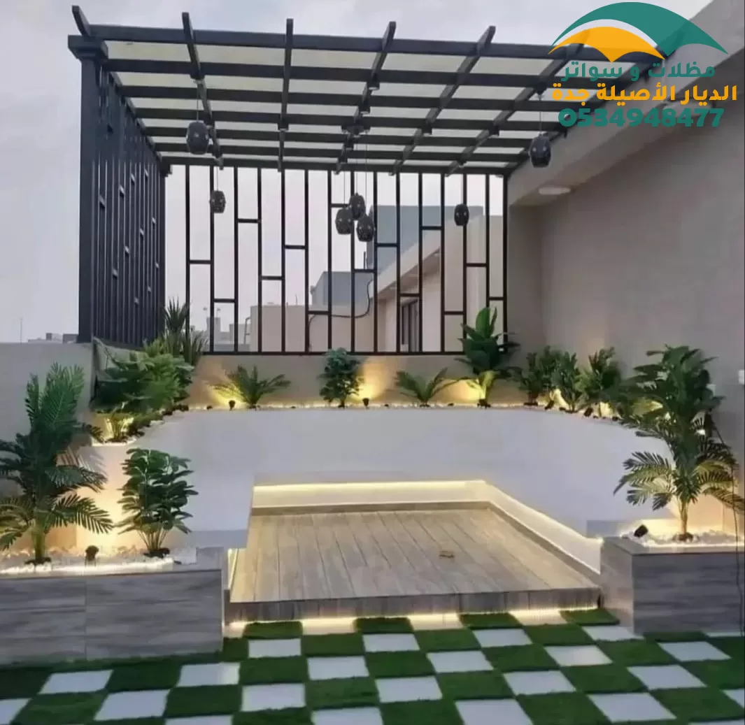 مظلات منزليه للحدائق