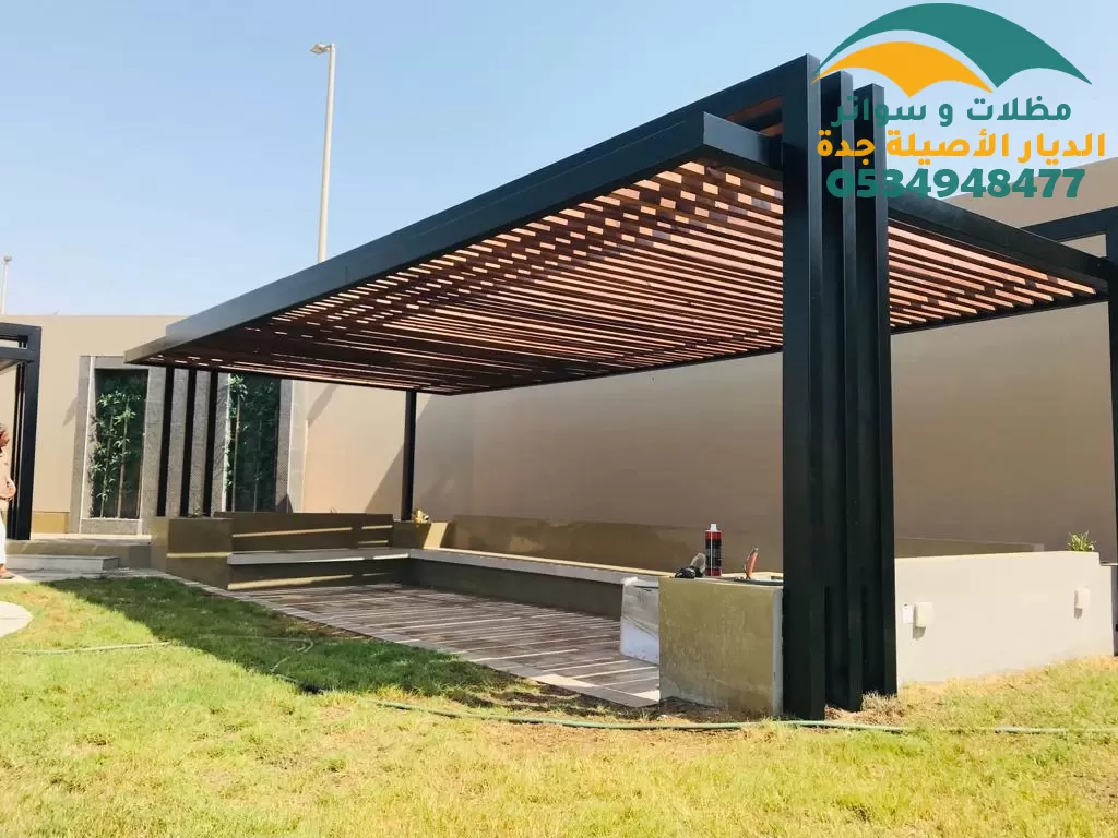 مظلات حدائق خشب في جده مظلات حدائق خشب في جده